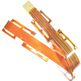 High-performance ultra-thin flexible PCBs with intricate copper trace designs for modern compact electronics.