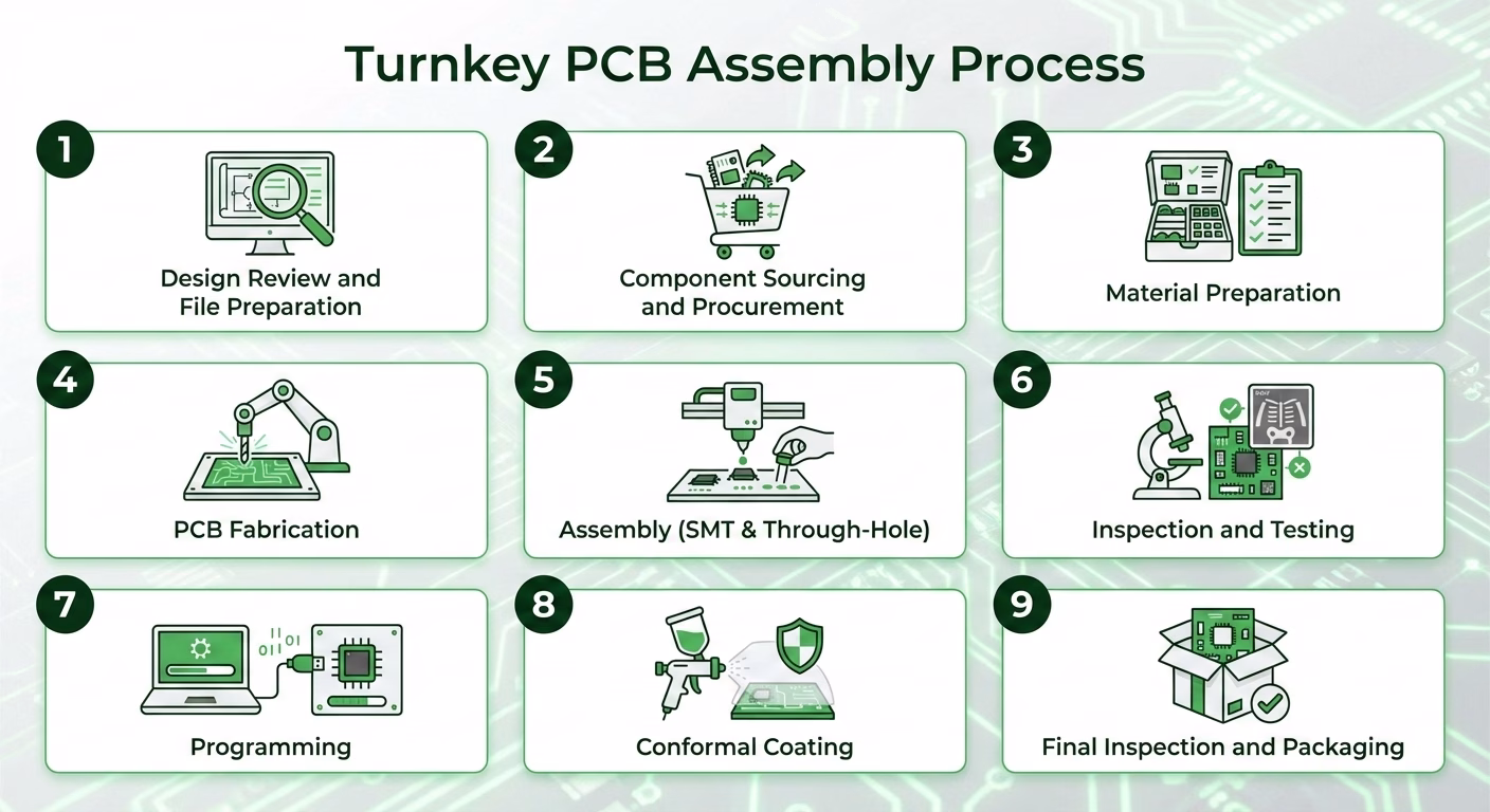 Turnkey-PCB-Assembly-Process