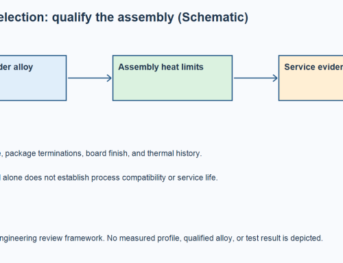 Lead-Free vs Leaded Solder: Qualify the Whole Assembly